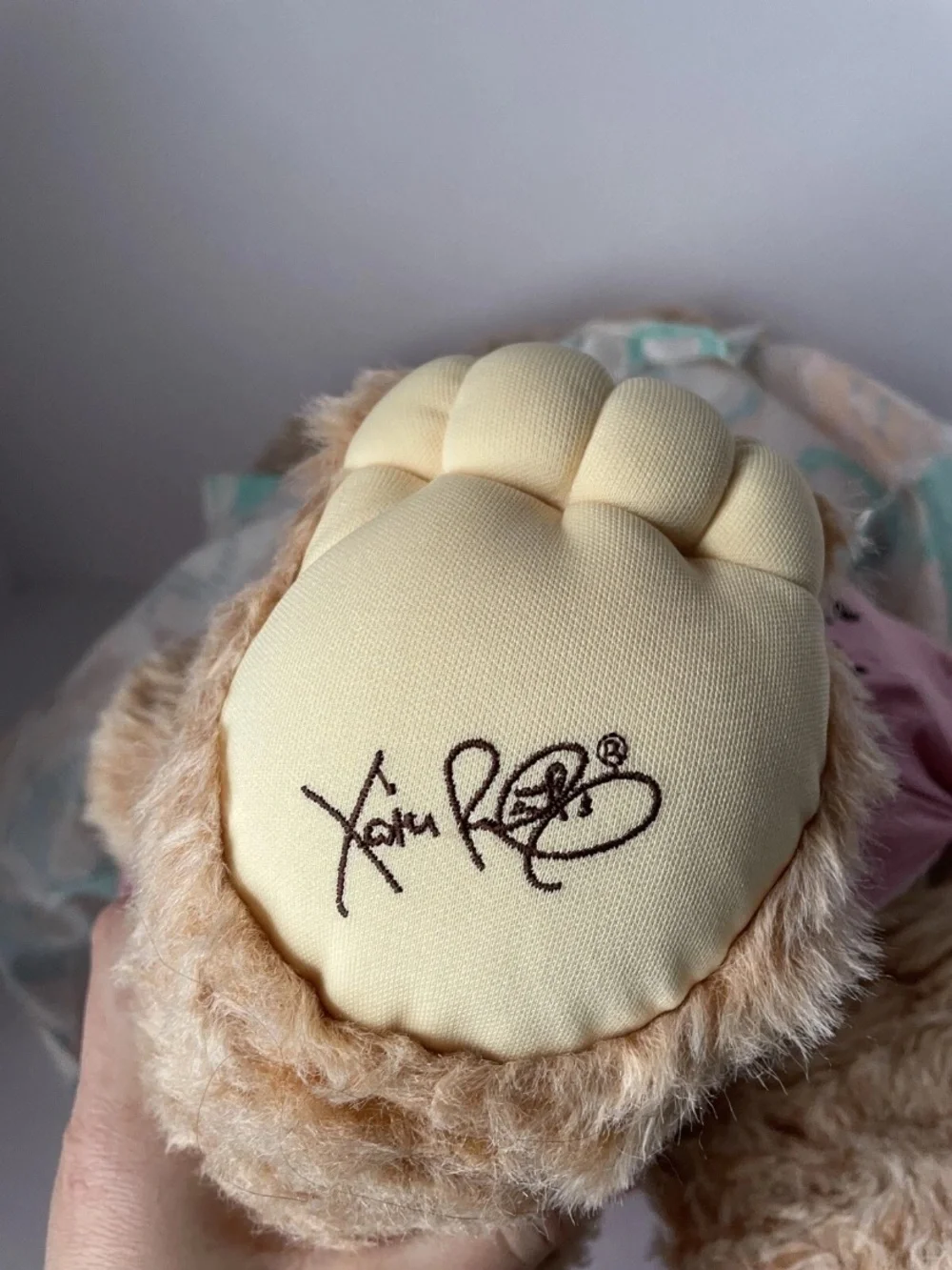 Vintage Furskins Hattie Plush Bear 23” Cabbage Patch Xavier Roberts 1984